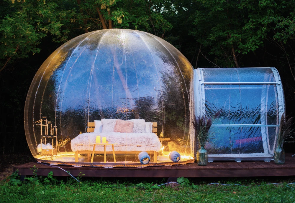 bubble picnic tent